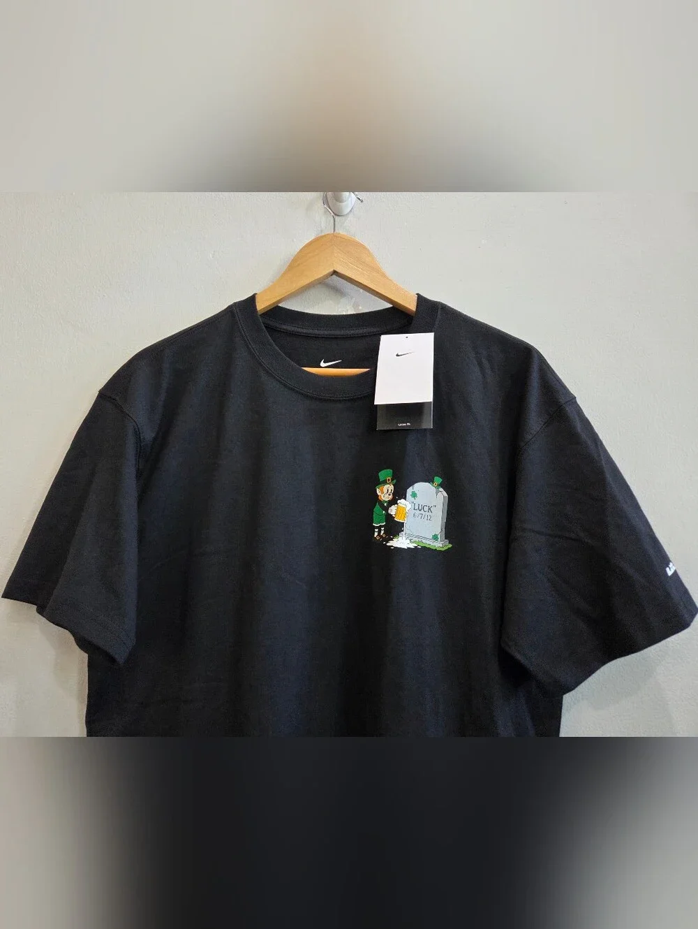 Nike x LeBron James Green With Envy Boston Playoffs Shirt Men's Size Small
